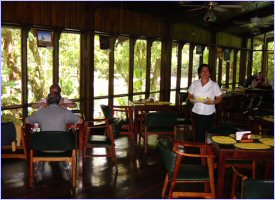 Restaurante en Selva Verde en Costa Rica