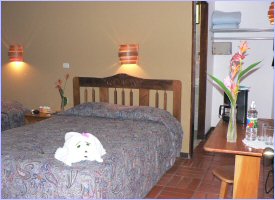 Habitación del hotel Arenal Lodge en Costa Rica