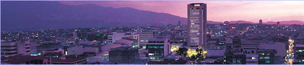 Ciudad de San José Costa Rica de noche