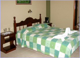 Habitación del hotel Arenal Bromelias en Costa Rica