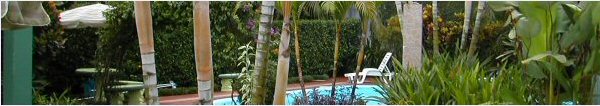 Zona de la piscina de Arenal Jireh en Costa Rica