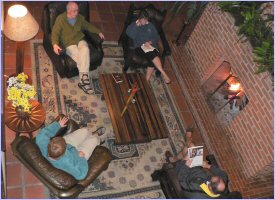 Compartir con otros es un gusto en el hotel Arenal Lodge