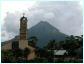 El Volcán Arenal, visto desde el parque de La Fortuna