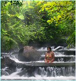 Aguas Termales de Tabacón en el área de Arenal
